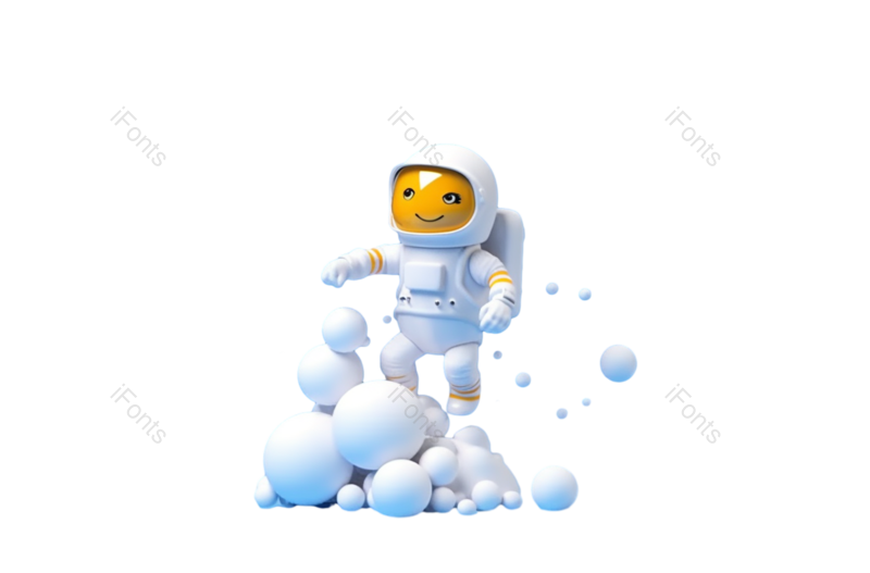 科技图片,卡通元素,手套PNG,火箭免抠素材